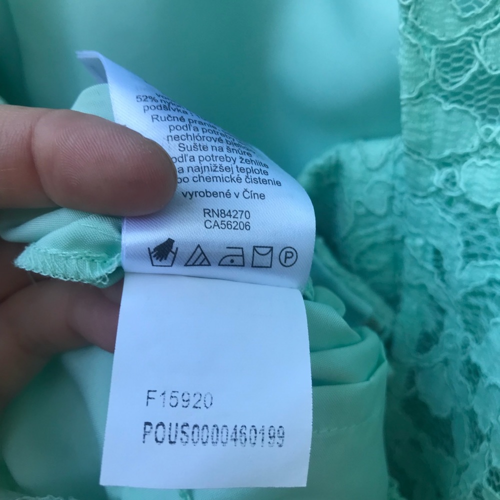 David’s Bridal Short Lace Dress - Picture 4 of 4